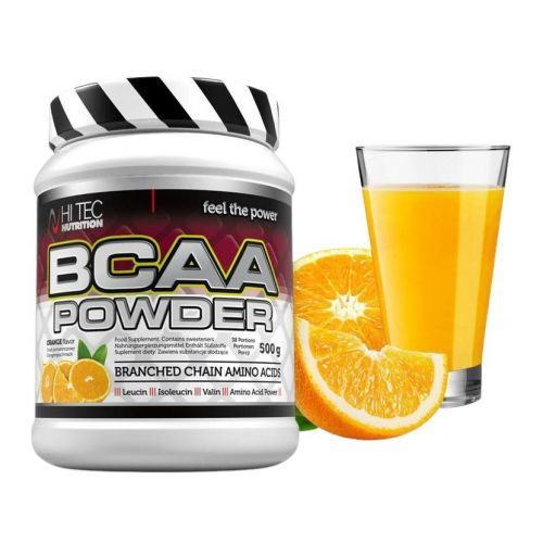 HiTec Nutrition BCAA Powder pomeranč 500g