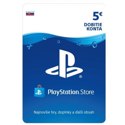 PlayStation Store 5 €-elektronická peněženka