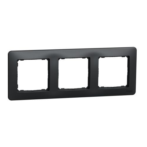 Schneider Sedna Design trojrámeček antracit SDD314803