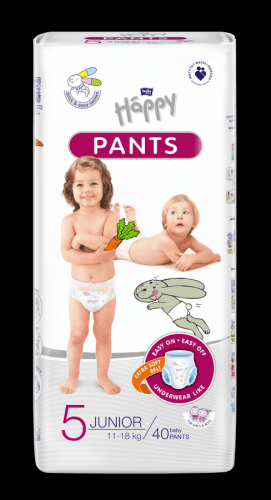 Bella Happy Pants Junior 11-18 kg 40ks