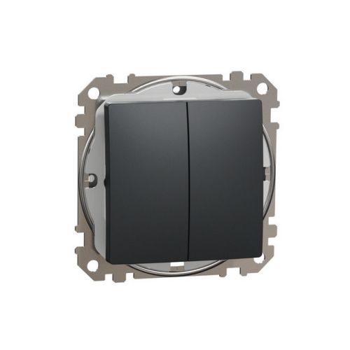 Schneider Sedna Design & Elements vypínač IP44 č.5 antracit SDD214105