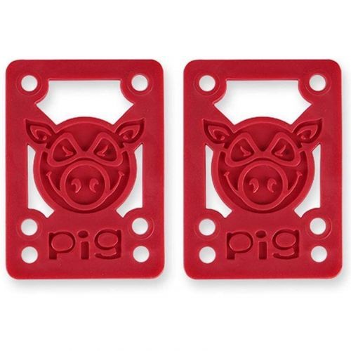 náhradní díly PIG WHEELS - Pileses 1/8in Hard Riser Red (MULTI) velikost: 1/8