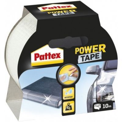 Pattex Power tape transparentní lepicí páska, 50 mm × 10 m