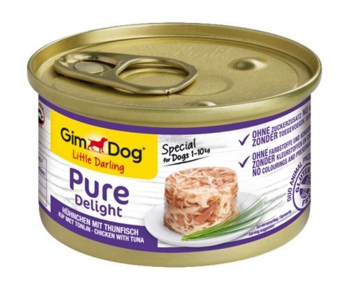 Gimborn Konzerva GIMDOG PURE DELIGHT kure s tunakem 85g