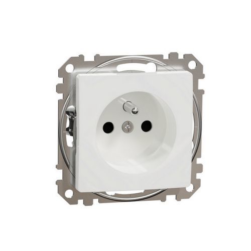 Schneider Sedna Design & Elements zásuvka bílá SDD111011