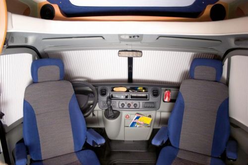 Remis Plizované rolety Remis REMIfront IV pro Renault Master boční díly Renault Master III