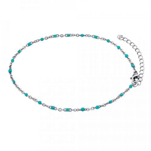 Ocelový řetízek na nohu - KMM1744