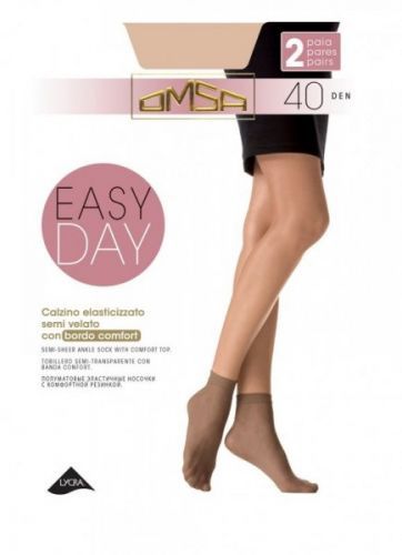 Omsa Easy Day 40 den A'2 Dámské ponožky Univerzální Daino(béžová)