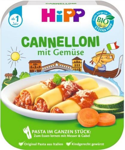 HiPP BIO Cannelloni se zeleninou 250g