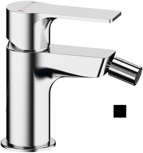 SAPHO PAX stojánková bidetová baterie bez výpusti, černá mat XA03/15