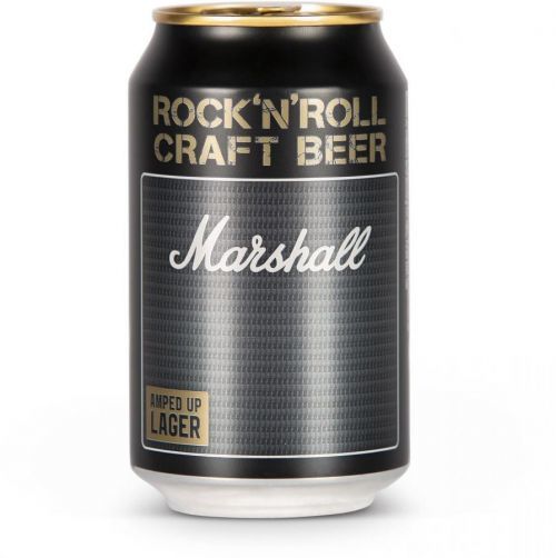 Marshall Amped Up Lager Plechovka Pivo