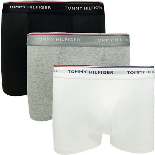 3PACK pánské boxerky Tommy Hilfiger vícebarevné nadrozměr (1U87905252 004) XXL, trenky / trenýrky