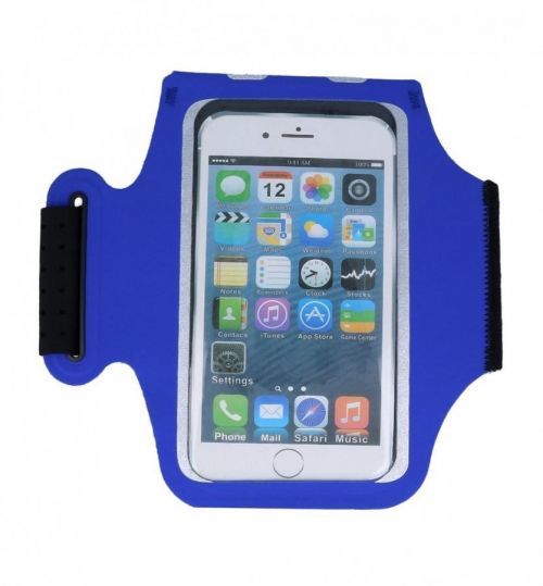 Sportovní pouzdro TopQ na ruku Pocket velikost XL fialové 56583