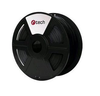 Tisková struna (filament) C-TECH, ABS, 1,75mm, 1kg, černá
