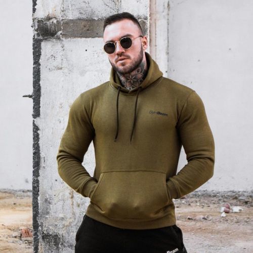 Mikina Athlete Military Green Black XL - GymBeam