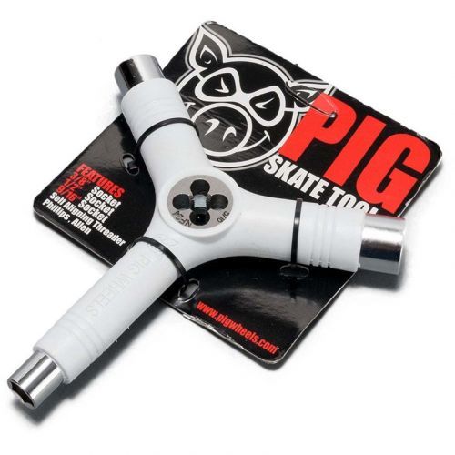 nářadí PIG WHEELS - Tri-Socket Threader Tool White (WHITE)