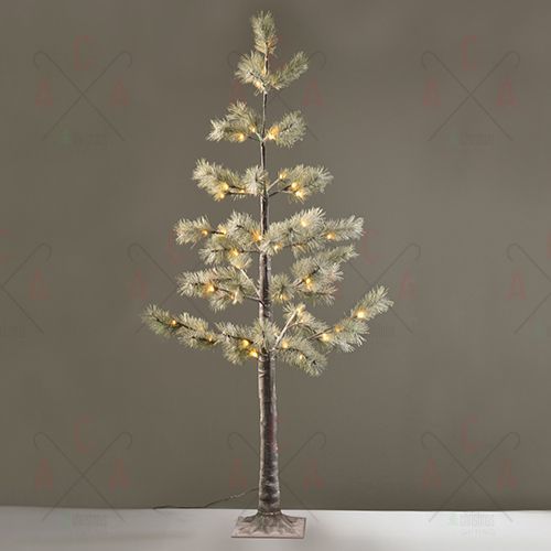 ACA Lighting Vánoční LED venkovní zasněžená jedle 1.5m teplá bílá X1056144 Teplá bílá