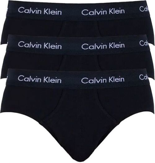 3PACK pánské slipy Calvin Klein černé (U2661G-XWB) M