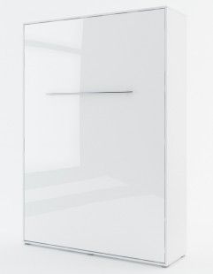 Výklopná postel 140 CONCEPT PRO CP-01P bílá lesk/bílá mat CASARREDO