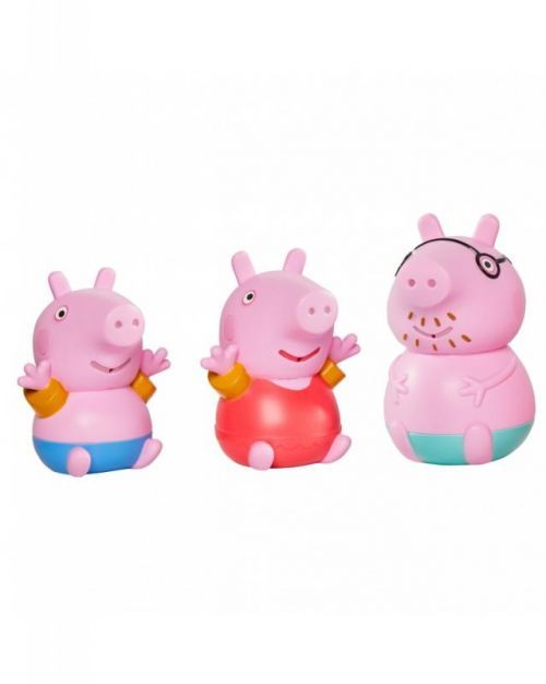 TOOMIES - Prasátko Peppa Pig, tatínek a Tom - stříkající hračky do vody