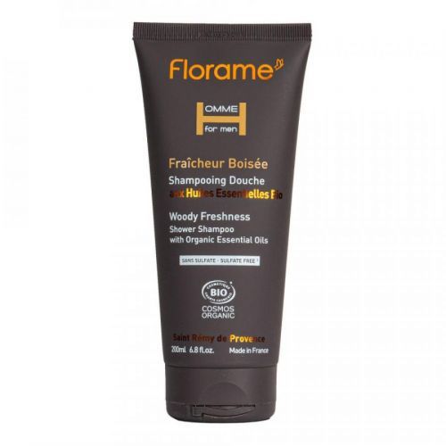 Sprchový šampon HOMME Woody Freshness 200 ml BIO   FLORAME