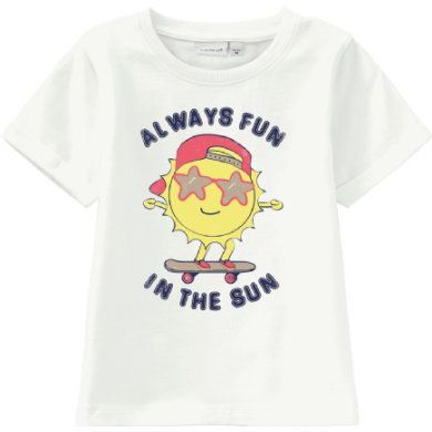 nazvěme to Boys T-Shirt Nmmvux b right white