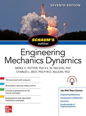 Schaum's Outline of Engineering Mechanics Dynamics, Seventh Edition (Potter Merle)(Paperback / softback)