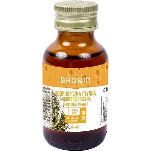 Tekuté mikrobiální syřidlo na sýr 50ml - BIOWIN