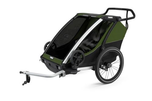 THULE Dětský vozík Chariot Cab2 CypresGreen