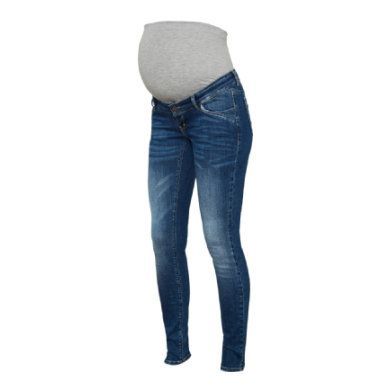 mama legitious Maternity jeans MLSAVANNA Medium Blue Denim