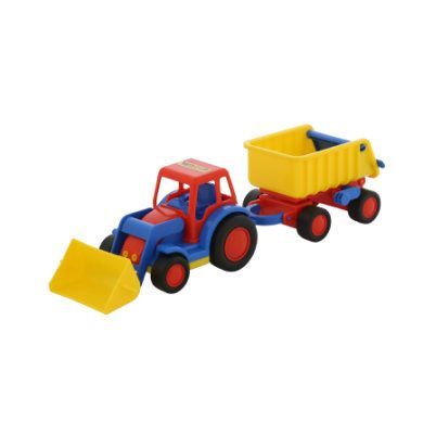 WADER Basics - Traktor se lžící a přívěsem