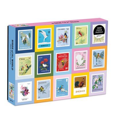 Birds of the World 1000 Piece Puzzle (Galison)(Jigsaw)