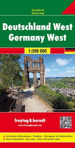 Freytag & Berndt automapa Německo západ 1:500000