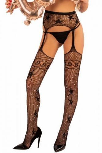 Livia Corsetti Grarddis Punčochové kalhoty S/L černá