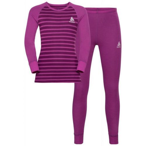 Odlo SET ACTIVE WARM KIDS  140 - Dětský set funkční prádla