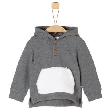 Steiff Boys Mikina grey melange