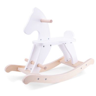 New Classic Toys houpací kůň bílý