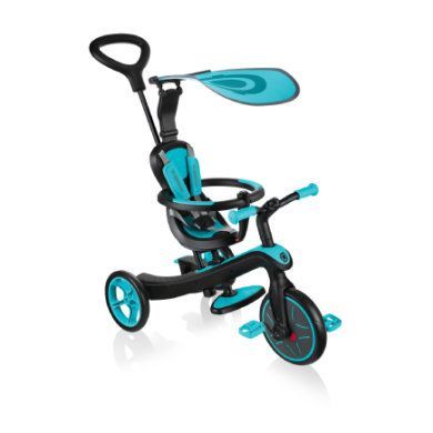 AUTHENTIC SPORTS Globber Explorer Trike 4 v 1, světle modrá