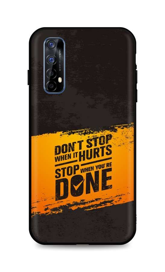 Kryt TopQ Realme 7 silikon Don't Stop 56846