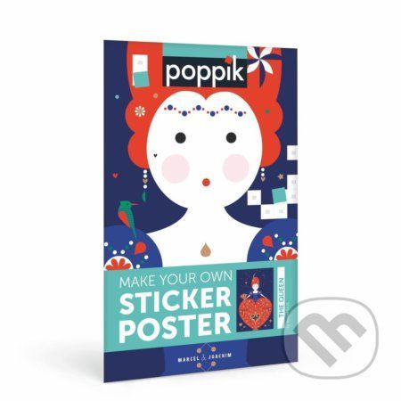 Samolepkový plagát Kráľovná - Poppik