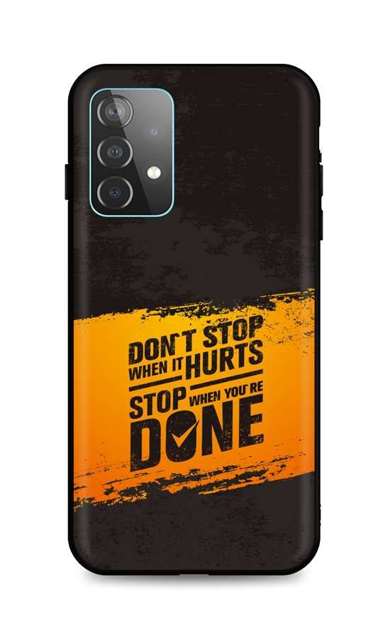 Kryt TopQ Samsung A52 silikon Don't Stop 56955
