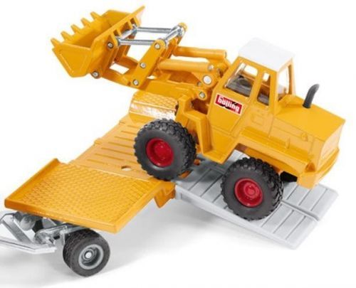 SIKU Super souprava Mercedes-Benz 710 převážející nakladač 411 Bölling