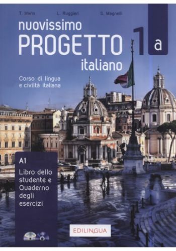 Nuovissimo Progetto italiano 1a Libro dello studente e Quaderno degli esercizi DVD video + - Marin Telis
