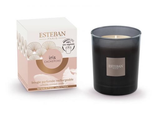 Estéban Paris Parfums  VONNÁ SVÍČKA ESTEBAN INITIAL - IRIS A KAŠMÍR, 170 G