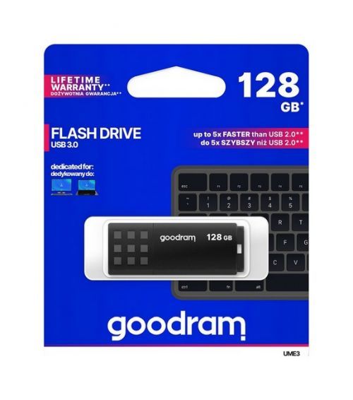 Flash disk GOODRAM UME3 128GB černý 57018