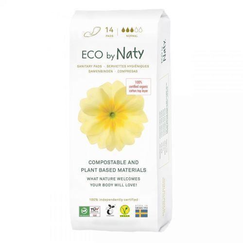 Eco Naty Dámské ECO vložky Naty (14 ks) - normal