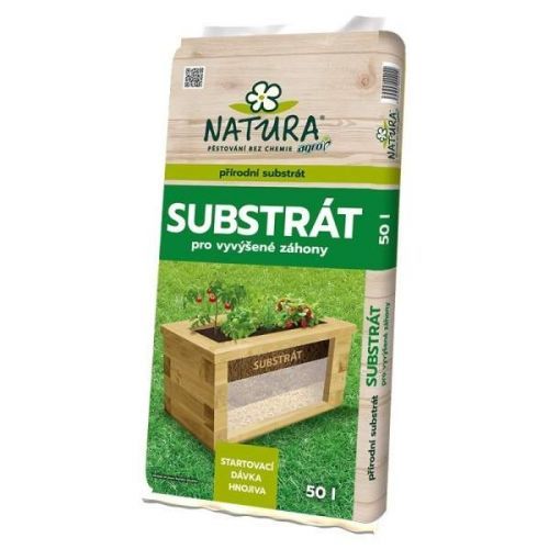 NATURA Substrát pro vyvýšené záhony 50l