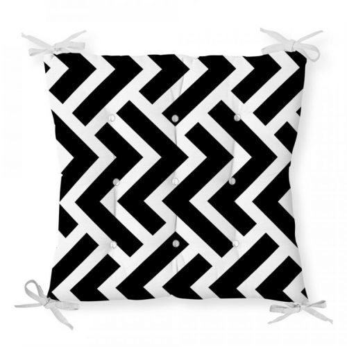Podsedák s příměsí bavlny Minimalist Cushion Covers Scribble, 40 x 40 cm