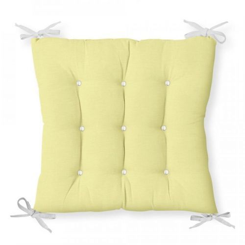 Podsedák s příměsí bavlny Minimalist Cushion Covers Lime, 40 x 40 cm