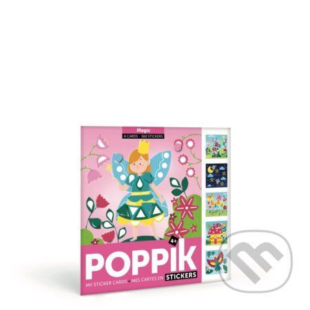 Kreatívne samolepkové karty Rozprávkové - Poppik